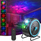 Galaxy Star Projector Light Can be Hung Rotated 360° Starry Sky Projector Bluetooth Music Player for Room Decoration Party Xmas