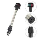 1Pc Durable Bicolor Practical Boat Pole Light Boat Accessory Boat Navigation Light