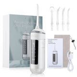 High Frequency Teeth Cleaner Plaque Tartar Remover Device Electric Dental Water Flusher Tongue Orthodontic Nozzle Oral Irrigator