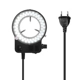 LED Round Light for Microscope Lamp for Microscope Brightness Adjustable Microscope Light