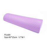 30-45cm Half Round EVA Massage Foam Roller Yoga Pilates Fitness Equipment Balance Pad Yoga Blocks With Massage Floating Point