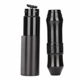 Cordless Rotary Tattoo Pen Aluminum Alloy Battery Power Supply Motor Microblading Tattoo Machine for Liner Shader Black