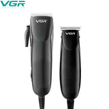 Corded combo set home professional hair clipper adjustable beard hair trimmer for men powerful electric haircut machine 220-240V