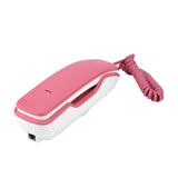 Mini Telephone Home Landline Phone Wall Mounted Telephone Desktop Corded Fixed Phone House Telephones for Home Hotel Office Use