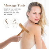 Practical Guasha Stick Guasha Rod Wooden Scrapping Stick Scraping Tool