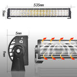 Aeobey 22inch Slim LED Light Bar 120w Work Light for SUV 4x4 Offroad 12V 24V Led Work Light Trucks SUV Accessories Fog Lamp