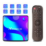 X88PRO Smart Set-Top Box Media Player RK3188 4K Dual 2.4G/5G WIFI Wireless Network TV Box Android 11
