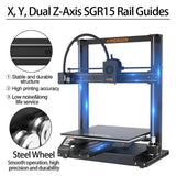 KINGROON KP5L 3D Printer Resume Power Off Printing DIY FDM 3D Printer Kit KP5 High Precision Printing Size 300x300x330mm