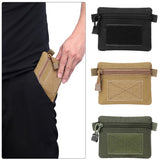 Durable Portable With Zipper Oxford Cloth Multifunction For Camping Waist Bag Accessories Outdoor Pouch Abrasion Resistant