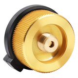 2Pcs Gas Adapter Safe Durable Gas Stove Adapter Stove Connection Outdoor Camping Gas Bottle Adaptor for Butane Canister