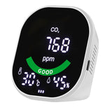 Indoor CO2 Meter Temperature Carbon Dioxide Detector Air Quality Monitor NDIR Sensor Date Logger 400~5000ppm Range CO2 Detector