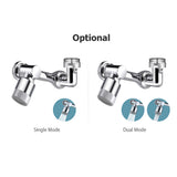 1080 Degree Rotatable Splash Filter Faucet Universal Kitchen Water Faucet Extender Sprayer Sink Extension Hand Washing Device