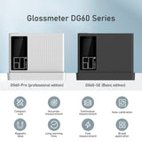 Gloss Meter 60° Portable Glossmeter with Self-calibration/Fast Measurement/Continuous Measurement Surface Measuring Glarimeter