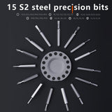 Miniature Combination 18-in-1 Electric Screwdriver Kit Rechargeable  Mobile Computer Home Appliance Repair Tool Screw Driver