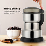 Electric Coffee Grinder Powerful 400W Pepper Grain Coffee Beans Spice Mill Grass Pepper Grinder Cafe 220V for Kitchen Chopper