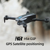 RC Drone H14 GPS 4k HD Dual Camera 2.4G/5G WIFI FPV 75 Degree Electric Adjustment Headless Mode Foldable Quadcopter Helicopter