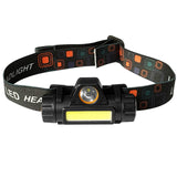 USB Rechargeable LED Headlamp Headlight Flashlight Head Lamp Torch Waterproof Outdoor Camping Portable Flashlight