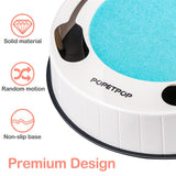 Electronic Mouse Cat Toy Interactive Pet Cat Teaser Hide And Seek Electronic Mouse Hunt Toy For Pet