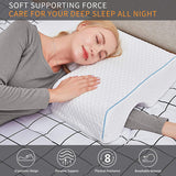 Ergonomic Pillow for Couple Side Sleepers Contour Memory Foam Pillow Basic Bed Neck Protection Arm Rest