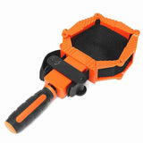 Woodworker Photo Frame With Strap Clamp Holder Miter Vise Ratchet Angle Clamp Band Tool 25mm*4m 35 Degree To 135 Degree Orange