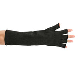 2 Pairs Cut Resistant Safety Sleeves 5 Levels Prevent Scratches Arm Protection Sleeves with Finger Holes Arm Guards