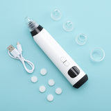 Gua Sha Heating And Adsorption Electric Blackhead Device Five-Speed Blackhead Acne Pore Cleaning Beauty Device