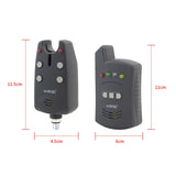 Hirisi Electronic Fishing Alarm 1+2 Set Wireless Bite Alarm for European Carp Fishing Gear Kit