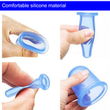 5Pcs/Set Silicone Vacuum Cupping Massage Body Cans Anti Cellulite Suction Cups Therapy Manual Roller Best Relaxation Massager