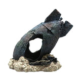Fish Tank Decoration Resin Aquarium Ornament Aquatic Pets Shelter Missle-Shape Weapon Betta Fish Hiding Spot
