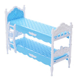 Double-Desk Bed Doll House Toys Furniture For 30cm Doll Accessories Puzzle Girls Toy Baby Gift Girls Toys For Children