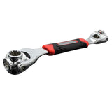 52 in 1 Socket Wrench Rotary Spanner Work  360 Degree Rotation Spanner Universal Furniture Car Repair Hand Tool