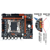 F19E X99 DDR3 MINI LGA2011-3 Computer Motherboard Dual Channel Memory M.2 Interface