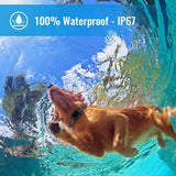 Dog Training Collar Waterproof Rechargeable 998DB Dog Training E-Collar 330M Remote with 3 Training Modes Static Vibration Beep