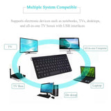Mini Wireless Keyboard Bluetooth Keyboard For iPad Phone Tablet Russian Spainish Rechargeable Keyboard For Android iOS Windows
