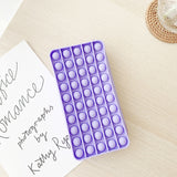 New 20cm Pencil Case Push Bubble Toy Autism Pop Its Stress Reliever Toys Children Learning Pencil Case Anti-stress Fidget Toys