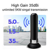 GSM 2G 3G 4G Antenna 35Dbi 800-2700Mhz 3 Meters Cable SMA Male Vehicle Car 11.5Cm Magnetic Mount Antena Signal Booster