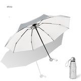 8 Ribs Pocket Mini Umbrella Anti UV Paraguas Sun Umbrella Rain Windproof Light Folding Portable Umbrellas for Women Men Children