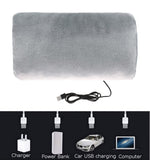 USB hand Warmer Shoes Computer PC Electric Heat Slipper Cute big Feet Warm Slippers for Home Travel Office