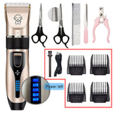 NEW2022 NEW Electric Pet Clipper Dog Hair Clipper For Dogs Reachageable Trimmer Haircut Cat Hair Cutting Remover Machine