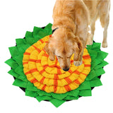 Pet Food Bowl Anti-choking Dog Bowl Training Mat Sniff Pad Dogs Snuffle Leak Food Anti Choking Mat Feeding Intelligence Mat