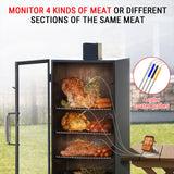 ThermoPro TP27C 4 Meat Probes 150M Wireless Digital Thermometer Kitchen Cooking Thermometer For Meat Oven Thermometer Backlight