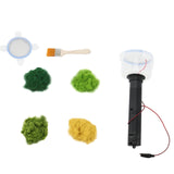 Miniature Scenery Static Flocking Machine Electrostatic Grass Flock Applicator Grass Applicator Modeling For DIY Plant