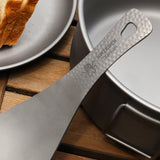 Lightweight Titanium Rice Spoon Paddle Camping Spoon Outdoor Tableware for Home Outdoor Camping Hiking Picnic
