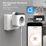 Smart Wifi Thermostat Plug Outlet Temperature Controller 15A Wireless Plug-in Socket Schedule Timer Electric Switch for Heating
