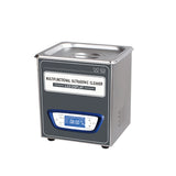 LCD display Ultrasonic Cleaner Bath 1.3L TUC-13 show  the precise time temperature power level by dhl