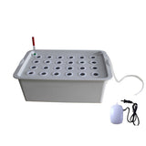 24 Holes Cultivation Pots Plant Hydroponic Box Seedling Growing Nursery Indoor Groundless System Site Garden Bubble Cabinet