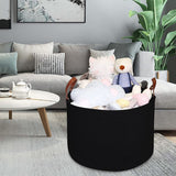 Large Basket For Storage Baskets For Organizing Cotton Rope Woven Laundry Basket Round Basket Toy Storage Basket