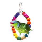 10PCS Bird Toy Set Parrot Toys Metal Rope Ladder Stand Budgie Accessories Perch Primary Color Parkiet Speelgoed Jouet Perroquet