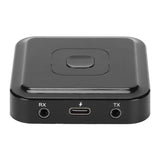 Bluetooth 5.0 Transmitter Receiver Hands Free Calls Noise Reduction Wireless Sound Aux Adapter for Cars TV Computer Speaker
