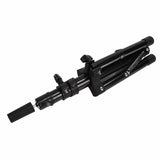 Wig Head Tripod Aluminium Alloy Stable Black Mannequin Head Stand for Hairdressing Training Hair Styling Tools Rack